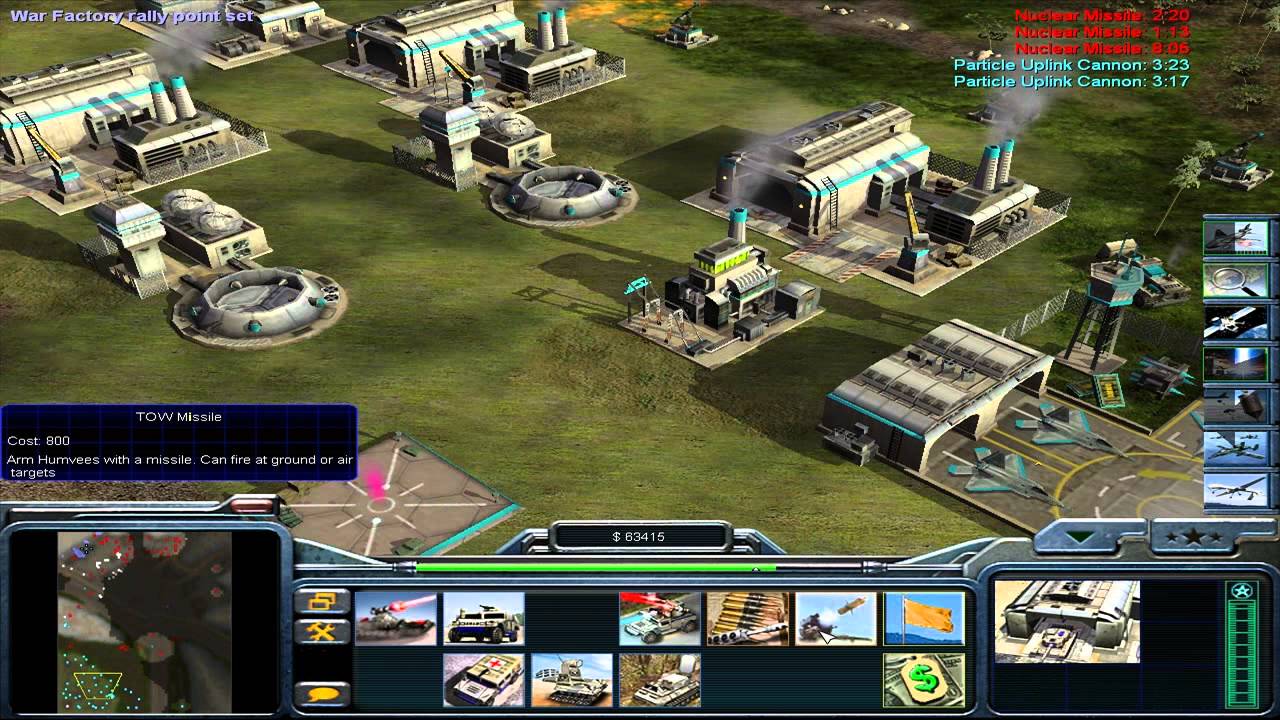 command and conquer generals zero hour maps